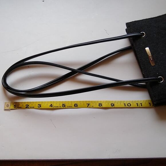 Nine West black over the shoulder purse NWOT - Picture 5 of 6
